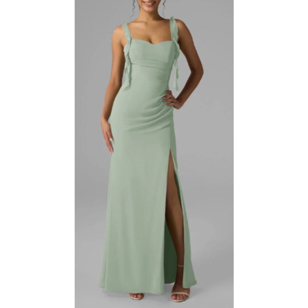 Elegant Green Maxi Dress